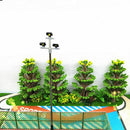 1X(3Led Street Lamp 1:100 Ho Scale Led Street Light Scenery Mini Lamppost F