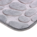 Bathroom Carpet Doormat Kitchen Bathroom Toilet Non-Slip Flannel Bath Mat