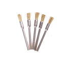 5X/set 3mm*5mm Shank Polishing Brass Wire Wheels Brushes Rotary Cleaning ToolTO