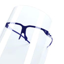 10 Pieces Full Face Shield Guard Guard Goggles Glasses Frame Dustproof