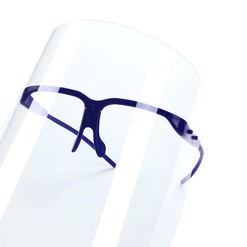 10 Pieces Full Face Shield Guard Guard Goggles Glasses Frame Dustproof