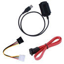 USB 2.0 to IDE SATA S-ATA 2.5 3.5 Hard Drive HD HDD Converter Adapter Cable ^i