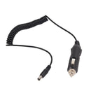 Walkie Talkie 12V Car Charger Cable for BF-UV5R BAOFENG UV5RA UV5RB UV5RE Black