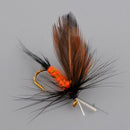 12 Pcs/Wet Dry Trout .Flies Fly Fishing Bass Lure Hook Stream Tackle_Tool T4B9