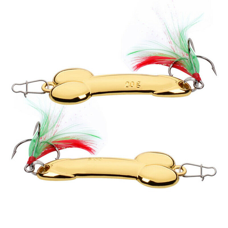 metal spoon fishing lure Feather Hook metal fishing bait spinner bait Trebl