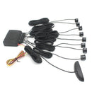Car LED Parking Sensor Kit, Front and Rear Reverse LED Display Kit with 8 S
