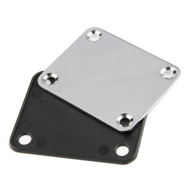 1 Set Electric Guitar Neck Plate with Screws for Strat Tele Guitar Precisio S9H9