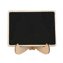 10x Mini Wooden Blackboard Chalkboard Message Wedding Party Labels Table De C3E4