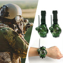 2pcs Kids Military Simulation Watch Walkie-Talkie Outdoor Activity Toys