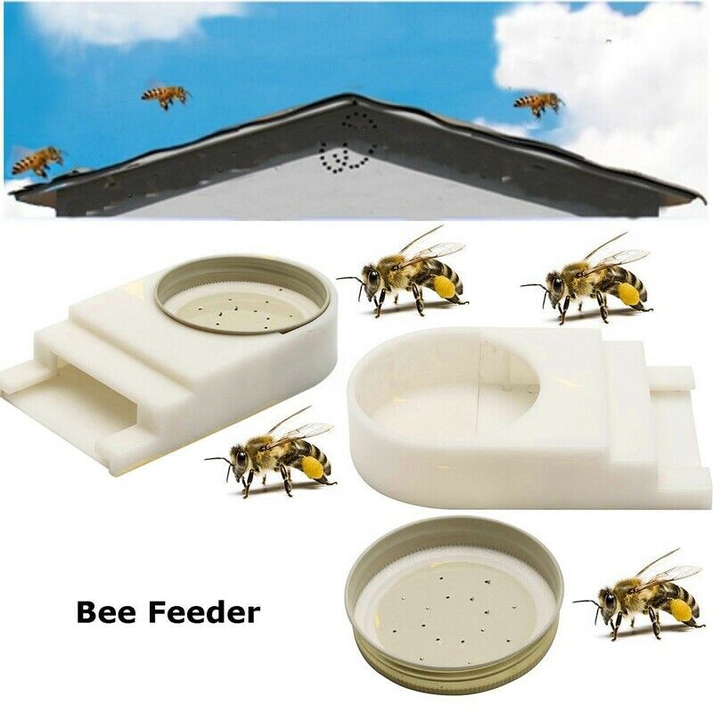 2 Pack Honey Beekeepers Beekeeping Beehive Entrance Feeder Tool Equip
