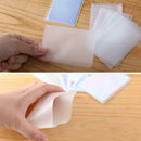 100pcs PVC Card Sleeve ID Badge Case Bank Credit Cards Protector Holder