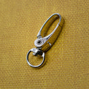 10pcs Alloy Metal Lobster Trigger Clip Snap Hook Key Ring For DIY Bag Keychain