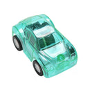 2x Pull Back Car  Toys Gifts Children Kids Transparent Mini Car Toys N clTOCA