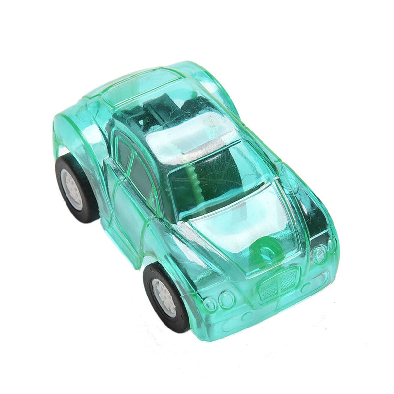 2x Pull Back Car  Toys Gifts Children Kids Transparent Mini Car Toys N clTOCA