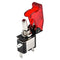 Car Illuminated LED Toggle Switch Control ON/OFF+Aircraft Missile Cover (A)