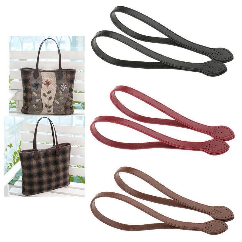 3 Pair Assorted DIY Purse Making Bag Accessories Crafts Handbag Handle Strap