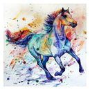 5D DIY Full Drill Diamond Painting Colorful Horse Cross Stitch Embroidery