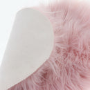 Heart Shaped Love Area Rug Fluffy Shaggy Carpet Mat for Bedroom Pink 30x40cm
