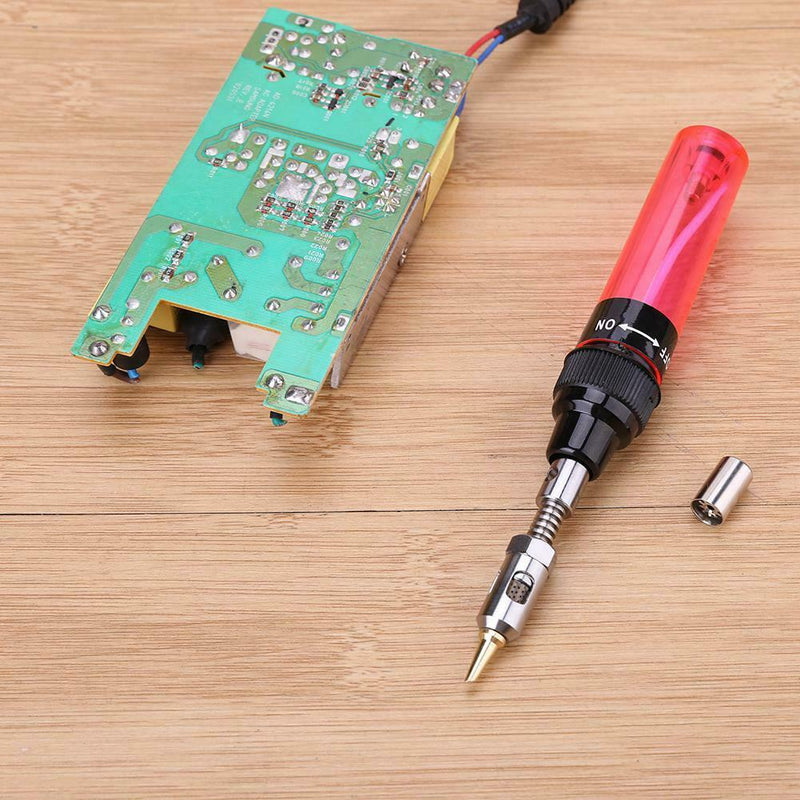 Gas Soldering Iron Pen Shaped Electric Cordless Electronics Welding Tool