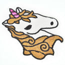 Horse Sequined Patches for Clothing T Shirt Badge DIY Motif Appliqu3C