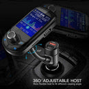 Universal Bluetooth FM Transmitter 1.8" Color Screen J2D2 Kit Wire Receiver K0H3