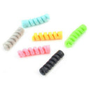10X Fashion Spring Protector Cover Cable For Phone USB Data Sync Charging Cable1