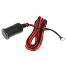 12V Car Motor Female Cigarette Cigar Lighter Adapter Socket Plug Outlet 2 M