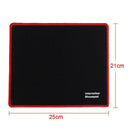 Gaming Mouse Pad 25x21cm Lock Edge Rubber Speed Mouse Mat for PC Laptop