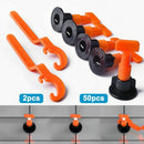 Premium Tile Leveling System Kit With 50Pcs Tile Leveler Spacers, 2X Specia Y3G7