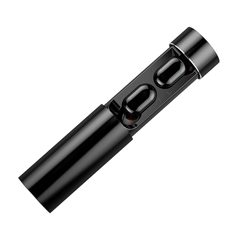 A6 TWS Wireless Earbuds Bluetooth Earphones Headset w/Charge Case (Black) A