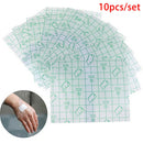 10Pcs 10*12cm Waterproof Transparent Adhesive Wound Dressing Plaster Stretch3cT