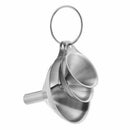 3 Piece Kitchen Funnel Stainless Steel  Oil Wine Liquid Funnel Household U ZML
