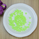 100x Round Luminous Glow in Dark Night Sea Fishing Lure Floating Float Tool New