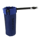 Padded Drumstick Pouch with Mounting Clamp for Perccusion Instrument Blue