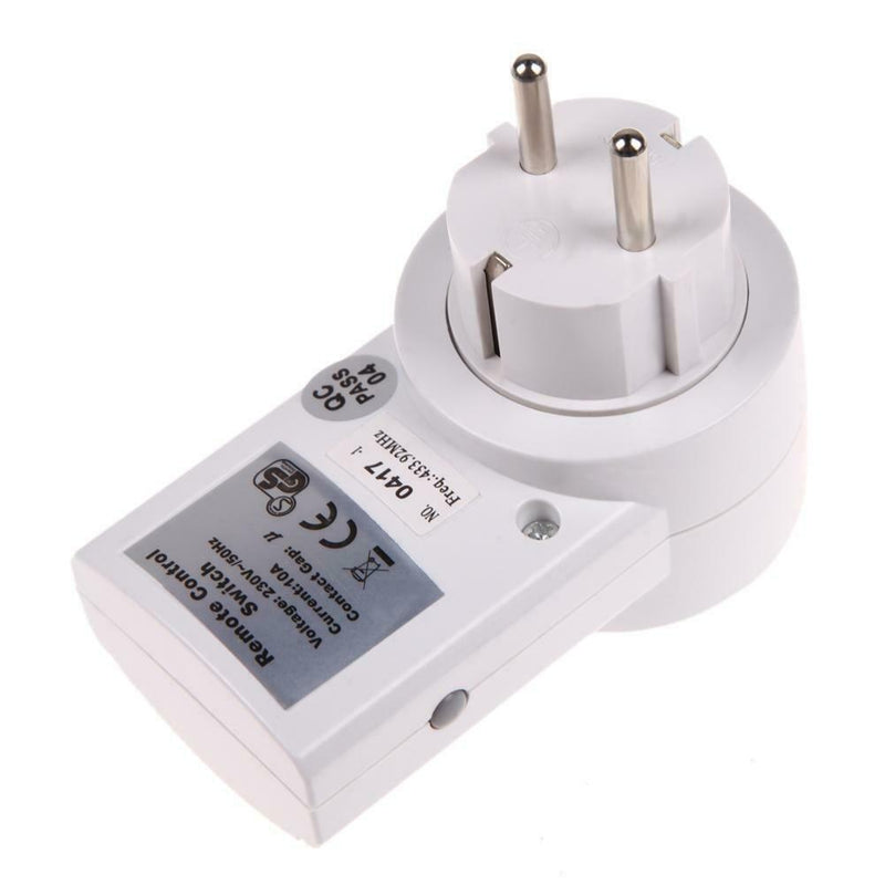 Home Wireless Remote Control Outlet Electrical Power Light Switch EU Plug Socket