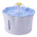 Automatic Filtered Water Fountain Dispenser For Pet Cat Puppy Drinking Blue