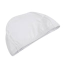 Unisex Spandex Dome Caps Flexible Breathable Material Fits Almost All White