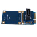 1Pc mSATA PCI-e Express SATA SSD Slot To 7 Pin SATA HDD Convert Card AdapterJC!E