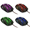 LED Optical USB Wired Gaming Game Mouse Gamer Mice Laptop For PC G1J6