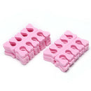 50pcs Nail Art Toes Separators Fingers Foots Sponge Soft Gel UV Beauty Tools LJ