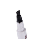 Microblading Tattoo Eyebrow Pencil Dye Waterproof Fork tip Ink Sketch Pen 4 Head