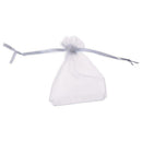 100 Grey Organza Gift Wedding Favors Bag Pouch 90x70mm HOT Z9Q5