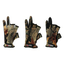 Flexible Fishing Gloves Warm and Waterproof for Men and Women, 3 Cut Finger