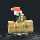 Bathroom Copper Ball  Full Port PEX Ball Valve 1/2 Inch Forged Brass Lea FVQ