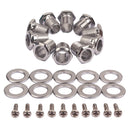 Hex Threaded Bushing Ferrules Ukulele Guitar Tuning Peg Tuner Machine Heads