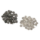 100pcs 25mm Round Base Setting Tray Pendant, Necklace Charms, Cabochon Comeo