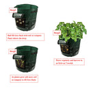 Potato Grow Bags Planter Container  Pouch  Plant Growing Pot Side Window AU