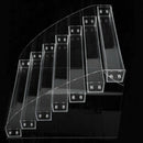7 Tier Acrylic Cosmetics Nail Polish Rack Display Holder Plastic Box Acryli