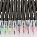 20 Color Watercolor Pen Color Soft Pen Hook Mark Pen Pen Fine Line Point Co