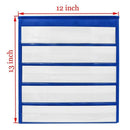 Tabletop Desktop Pocket Chart Table Top With Bonus 20X Dry Erase Cards,Desk K5Q4